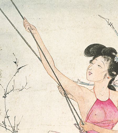 赫章县-胡也佛的仕女画和最知名的金瓶梅秘戏图